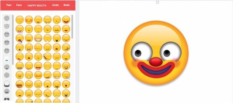 how to make emoji faces