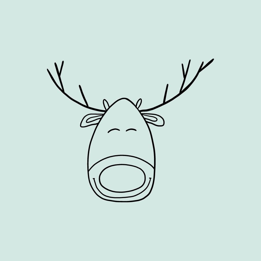 reindeer svg
